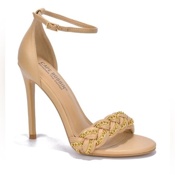 Cape Robbin Women Stormi Nude High Heels size 6.5 Brand New - Picture 1 of 9